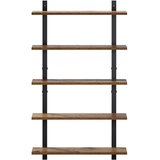  Zidna polica Staro drvo 60.5 x 13.5 x 102.5 cm - Staro drvo 60.5 x 13.5 x 102.5 cm | shoptok.hr