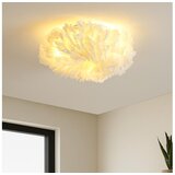 Brilagi Plafonska svetiljka FEATHER 3xE27/40W/230V Ø 40 cm bela Cene