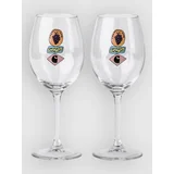 Stacked Grapes Wine Glass Set clear