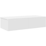 Maison Chic Stenska polica - Viseča Polica s predali bel 60x26,5x15 cm inženirski les, (21793794) | Shoptok.si
