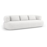 Micadoni Sofa od bouclé tkanine boje slonovače 200 cm Jenny – | shoptok.hr