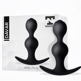 TARDENOCHE Davar Anal Plug Silicone Black Cene