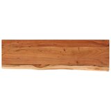  Zidna polica 60x20x3,8 cm pravokutna bagremovo drvo živi rub | shoptok.hr