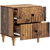  Noćni ormar Staro drvo 43 x 34,5 x 48 cm Konstruirano drvo | shoptok.hr