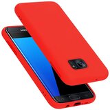Cadorabo Ohišje, združljiv s Samsungom v tekoči rdeči barvi - zaščitni pokrov iz fleksibilnega silikona TPU, (20591200) Cene