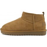 Colors of California Škornji za sneg Short Sheepskin Boot In Suede Kostanjeva Cene