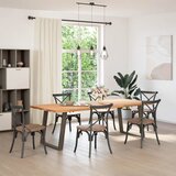  Noge za blagovaonski stol U-oblik 2 kom Prirodni čelik 80 x (72-73) cm Čelik | shoptok.hr