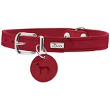 Hunter ovratnica za pse Aalborg, usnje rdeča | Shoptok.si