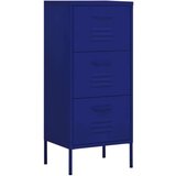 vidaXL Ormarić za pohranu modri 42,5 x 35 x 101,5 cm čelični | shoptok.hr