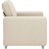 SOFA stolica Bež 100 cm Platnasta tkanina | shoptok.hr