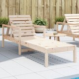 Maison Chic Ležalnik - Sončna ležalnik 199,5x62x55 cm trdna borovina, (22057670) | Shoptok.si