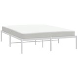  Metalni okvir za krevet bijeli 150x200 cm | shoptok.hr