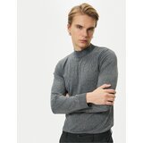 Koton Half Turtleneck Sweater Slim Fit Marked cene