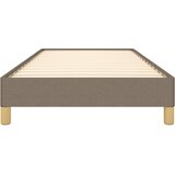  Okvir za krevet bez madraca smeđesivi 90x190cm od tkanine | shoptok.hr