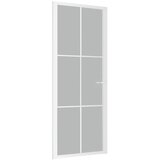  Unutarnja vrata 83 x 201,5 cm Bijela od mat stakla i aluminija | Eponuda.ba