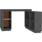 vidaXL Radni stol sivi 110 x 50 x 75 cm od masivne borovine | shoptok.hr
