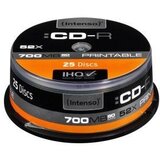 Intenso CD-R 1801124 700MB Printable 52x, (5000539638) | Shoptok.si