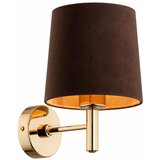 Brilagi zidna svetiljka monte 1xE27/15W/230V braon/zlatna Cene