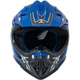  Motociklistička kaciga Enduro L - plava | shoptok.hr
