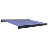  Motorizirana kazetna tenda 350 x 250 cm plavo-bijela | shoptok.hr