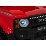  Licenciran avto na akumulator Toyota Land Cruiser PRADO 4x4 - rdeč | Shoptok.si