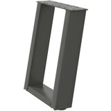 vidaXL noge kavne mizice u-oblika 2 kosa antracit 38x(42-43)cm jeklo | Shoptok.si