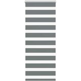 vidaXL Zebra senčilo temno sivo 65x150 cm tkanina širina 60,9 cm | Shoptok.si