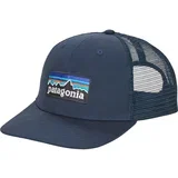 Kape s šiltom P-6 LOGO TRUCKER HAT Modra