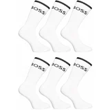 Hugo Boss 6PACK socks high white