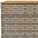  9-dijelni set vrtnih sofa od poliratana s jastucima sivi | shoptok.hr
