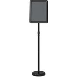  Stalci za sajmove Crna 25 x 25 x 125 cm Aluminij | shoptok.hr