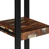 vidaXL Zidna polica, višebojna 35x35x100 cm puno drvo, obrađeno | shoptok.hr