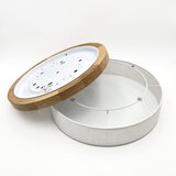  Brilagi - LED plafonsko svetlo BELLADONNA LED/36W/230V prečnik 50 cm bela/hrast | Eponuda.com