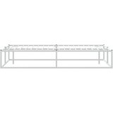  Okvir kreveta s uzglavljem bez madraca bijeli 200x200 cm | shoptok.hr