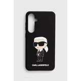 Karl Lagerfeld Etui za telefon S24+ S926 črna barva