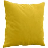  Dvosjed s ukrasnim jastucima žuti 120 cm baršunasti | Eponuda.com