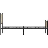  Metalni okvir kreveta bez madraca boja hrasta sonome 80x200 cm | Eponuda.com