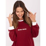 RELEVANCE Blouse-RV-BZ-A878.51-burgundy | Shoptok.si