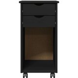  Gležnji kabinet Črna 34 x 39 x 65,5 cm Masivna borovina, (5000263253) | Shoptok.si