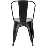 MID.YOU Stol Vantaggio Brush, Črna | Shoptok.si