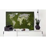  Slika na plutenoj podlozi - Malachite World [Cork Map] 90x60 | shoptok.hr