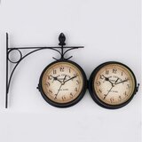  Retoo O640 dvostrani zidni retro sat Grand Central 24 cm | shoptok.hr