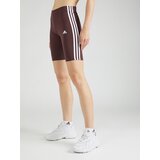 Adidas Športne hlače 'Essentials' rdeče vijolična / bela | Shoptok.si