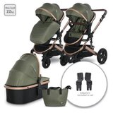 Lorelli kolica za bebe 2u1 boston - loden green ( 10021832383A ) cene