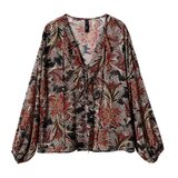 Mango Bluza 'volan' mešane barve | Shoptok.si