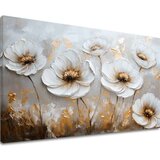  Slikanje rasplesanog cvijeća | 100% originalna akrilna slika | shoptok.hr