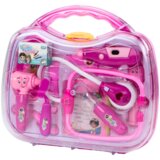  Medicinski set Little Doctor sa zvučnim i svijetlosnim efektima - rozi | Shoptok.si