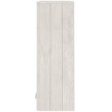  Gornji element za komodu HAMAR bijeli 85x35x100 cm od borovine | shoptok.hr