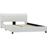  Okvir za krevet od umjetne kože bijeli 120 x 200 cm | shoptok.hr