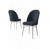 Hanah home Ritim set stolica, 44x96x42 cm, 4 dijela, antracit-bijela | Eponuda.ba